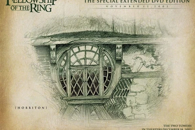 Free Desktop Wallpaper, Hobbiton