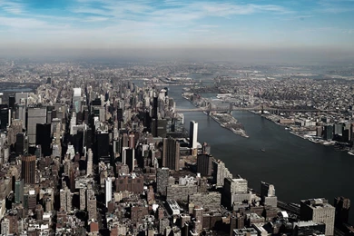 Manhattan New York City Skyline Best Widescreen Backgrounds