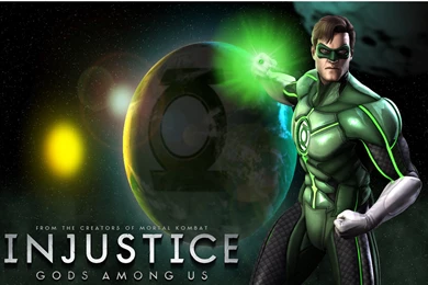 Black Green Lantern Injustice Wallpaper.