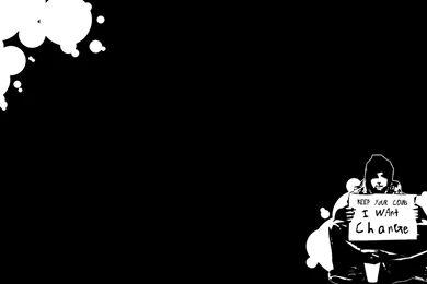 Download Banksy Change Wallpapers 1280x800