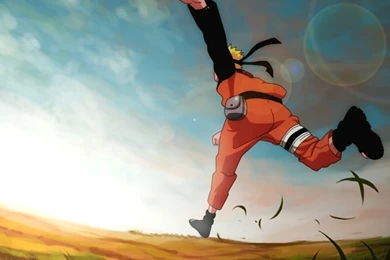 Naruto Shippuden Running Naruto Uzumaki 1280x800 Wallpapers – Anime ...