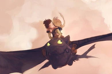 Hiccup And Astrid Kissing   How To Train Your Dragon : Desktop And ...