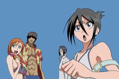 Bleach,Inoue Orihime Bleach Inoue Orihime Feathers Orange Hair ...