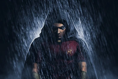 Wallpapers Robin Talon Boy Wonder Fan Art Character Digital ...