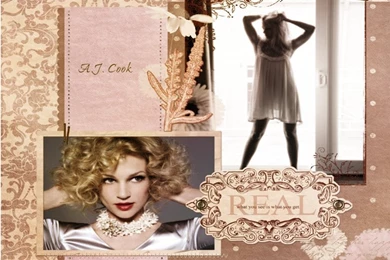 Real   AJ Cook Wallpapers (13836771)   Fanpop