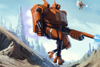 Robots Mechs Artwork Concept Art Fantasy Art War Warhammer 40 000 ...