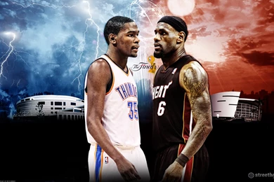 Basketball Wallpapers NBA Finals LeBron Vs Durant   Streetball