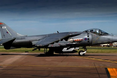 Military: Harrier GR7A Jet Fighter Carrier Recon Wing Desktop ...