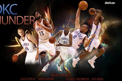 Wallpapers Kevin Durant Cole Aldrich James Harden Russell ...