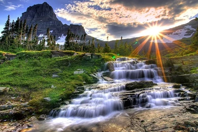 Mountain Sunset High Definition Wallpapers : Nature Wallpapers ...