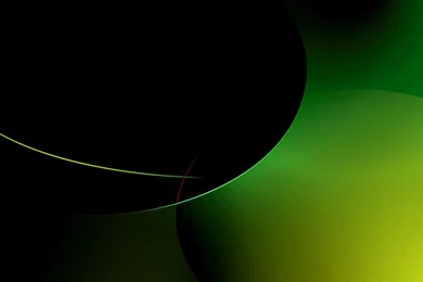Green Abstract Black Yellow Wallpapers