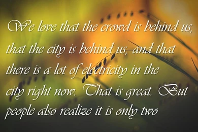 City, Love Hurts Quotes Wallpapers We Love That The Crowd Is ...
