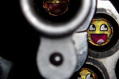 Awesome Gun iPhone 5 Wallpapers