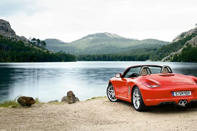 Red Porsche Boxster Wallpapers