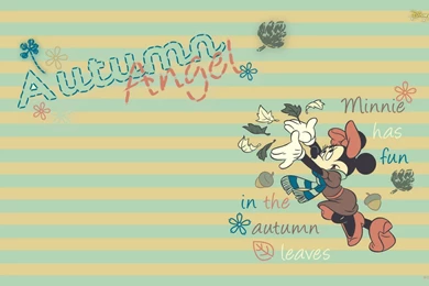 Autumn For Minnie Mouse Desktop Wallpapers 800x600, Autumn For ...