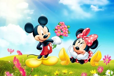Mickey Minnie Desktop Backgrounds HD Wallpapers