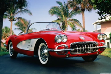 1960 Chevrolet Corvette Convertible HD Desktop Wallpapers : High ...