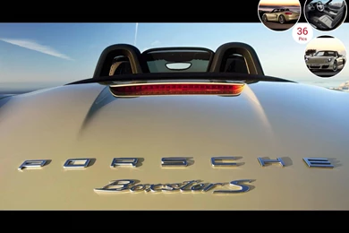 2013 Porsche Boxster S   Badge