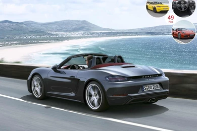 2017 Porsche 718 Boxster   Rear