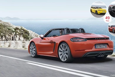 2017 Porsche 718 Boxster S   Rear