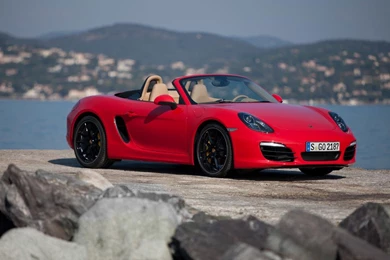 Porsche Boxster 2015 Red   Image