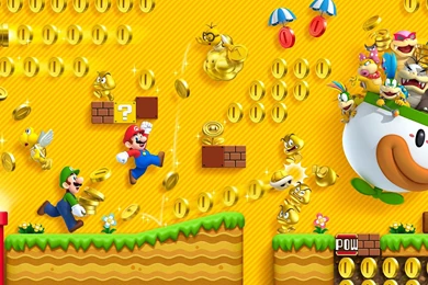 Wallpapers Super Mario Bros Wii U De Parede E Temas Para Facebook ...