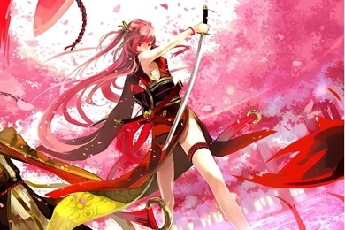 Download Katana Girls Wallpapers 1490x1024