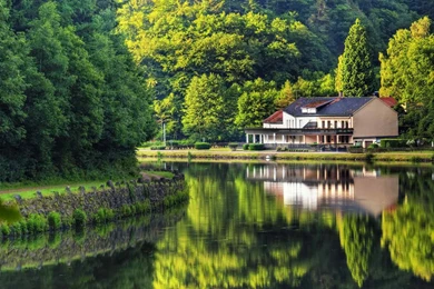 Forest House HD Wallpapers ~ Toptenpack.com