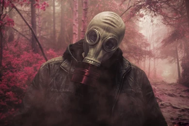 POLLUTION Mask Grove Air Wallpapers