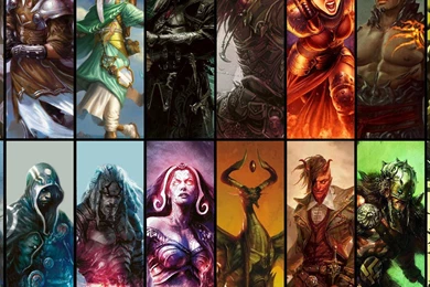 Mtg Planeswalkers iPad 3,4 & Air Wallpapers