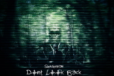 SlenderMan Wallpapers "Dont Look Back"//Speed Art   YouTube