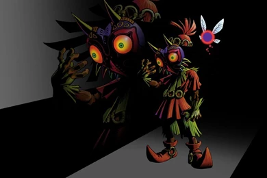 DeviantArt: More Like Skull Kid And Tael By CorduroyCHUCK