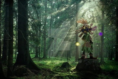 Skull Kid With Majora's Mask By Dexels On DeviantArt