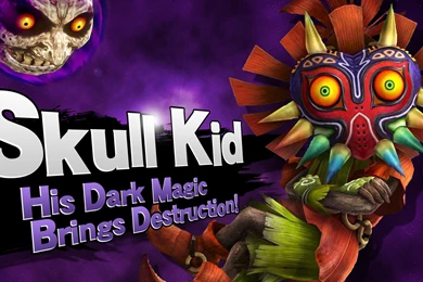 Skull Kid   Smash Bros Splash Card By R One 92 On DeviantArt