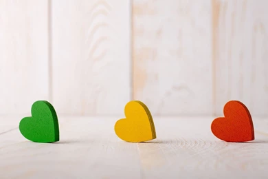 3 Colorful Heart For Love Friend And Bestfriends   Top Wallpapers HD