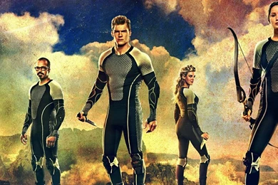 Catching Fire Twitter Cover & Twitter Backgrounds