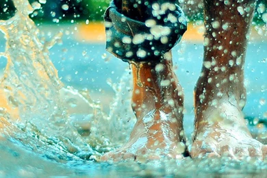 Summer Rain iPhone 6 Wallpapers