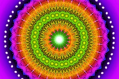 Sun Mandala Linda Mann   (