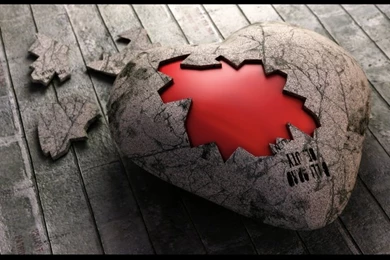 3d View Abstract Love Real Valentines Day Sha Digital Drawing ...