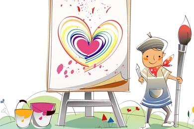 iPad Wallpapers Children Hand Drawing 2   Cartoon & Comics, iPad ...