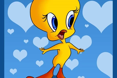 Baby Tweety Bird Cartoon Drawing And Coloring For Kids