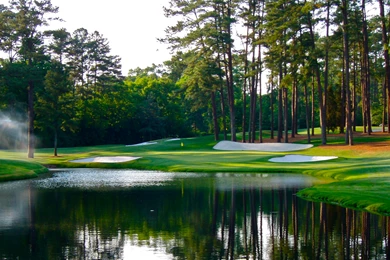 Wallpapers Surreal Golf Course Augusta National Stunning ...