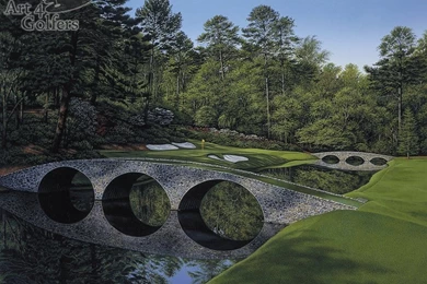 Wallpapers Amen Corner Artgolfers Augusta National Golf Club Th ...