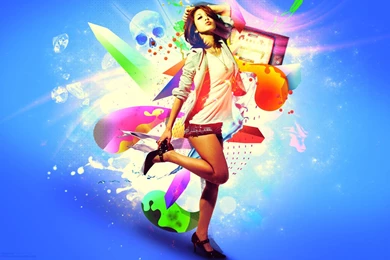 Download Women Abstract Wallpapers 1920x1200