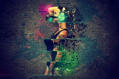 Speed Art   Abstract Cyborg Girl Wallpapers   YouTube