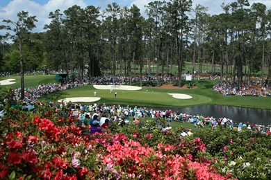 Tough Conditions Early At The Masters As Wind Picks Up