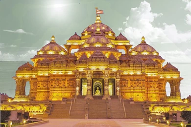 Akshardham Temple Delhi Wallpaper, Image, Pictures & Photo