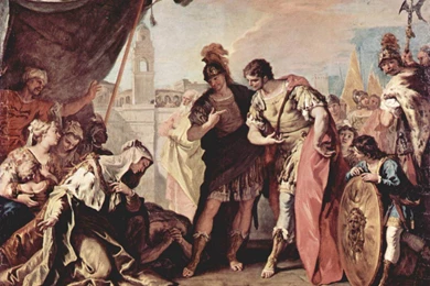 The Family Of Dario Before Alexander The Great , Ricci Sebastiano ...