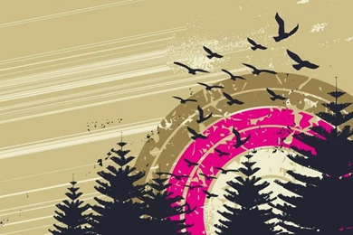 Trees,flying Trees Flying Birds Fly Away 1916x1200 Wallpapers ...