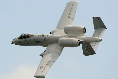The Fairchild Republic A10 Thunderbolt As Warthog Aircraft ...